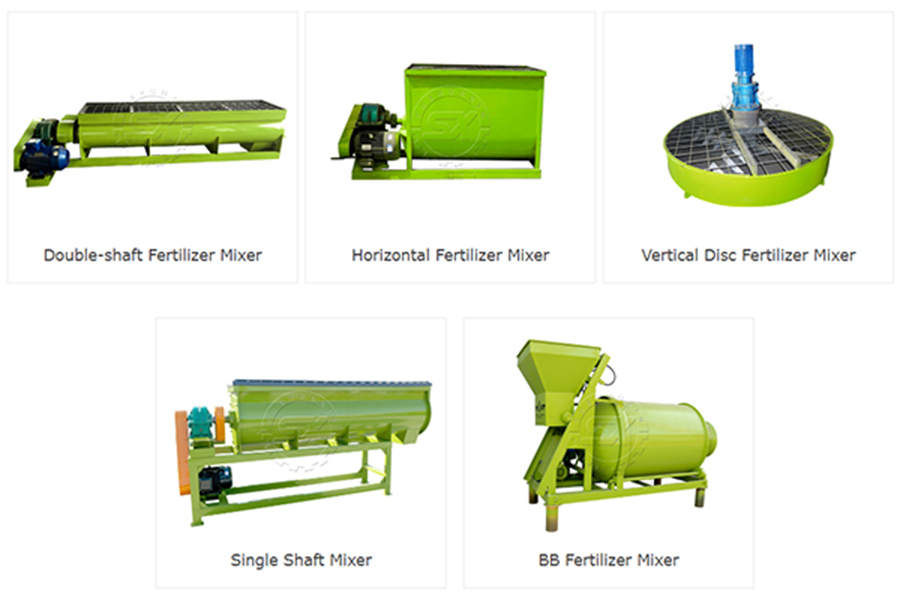 Bio fertilizer mixer machines